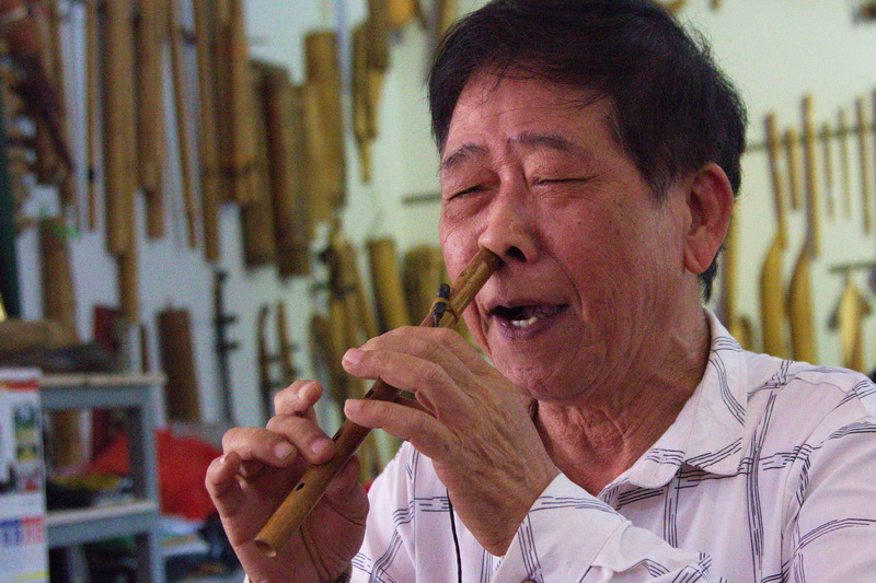 Flute instrument, vietnam